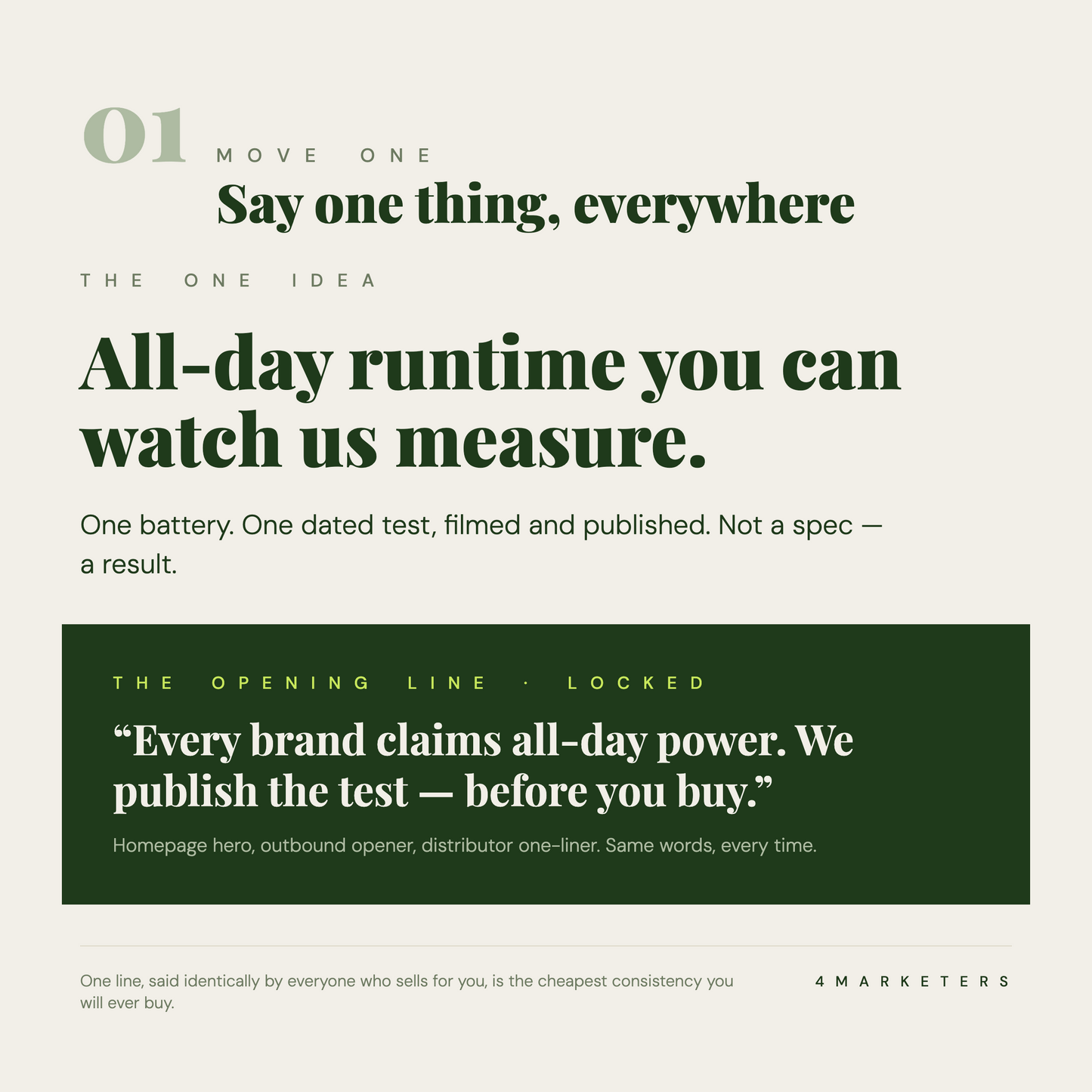 The Stand-Out Plan + Debrief Call